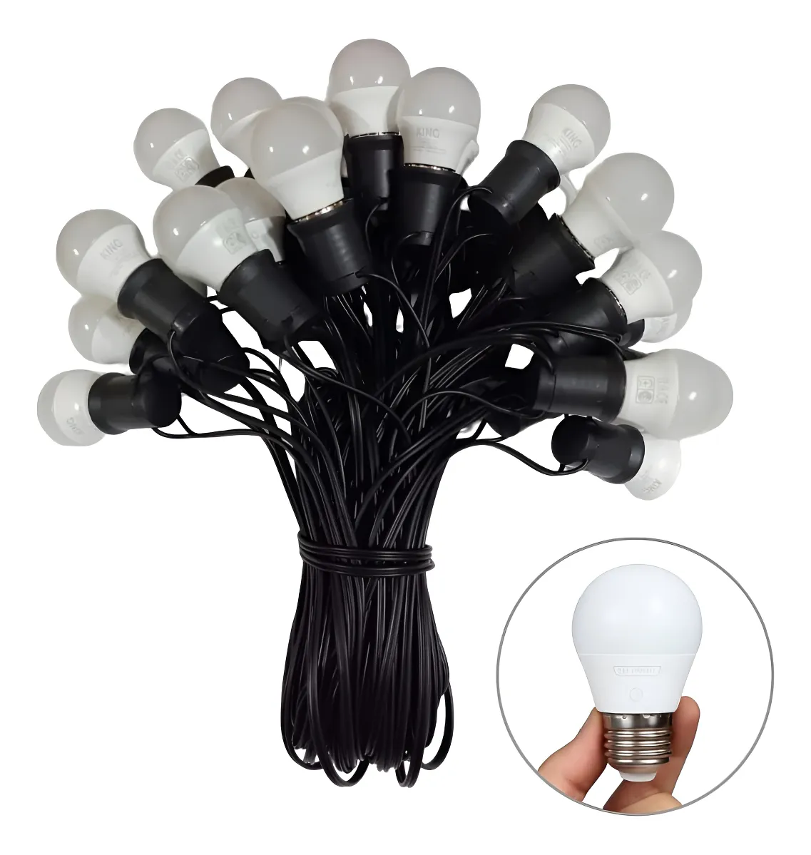 guirnalda con 10 lamparas led guirnalda con 10 lamparas led