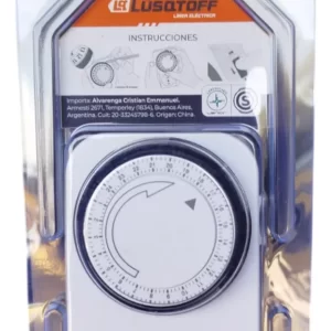 temporizador analógico programable lusqtoff 2400w qem d1