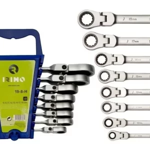 set de llaves combinadas con crique irimo flexible 19 8 h