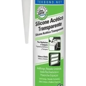 silicona acética transparente tekbond 270ml