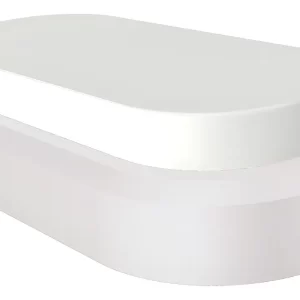 tortuga led exterior de pared alic 15w luz fría