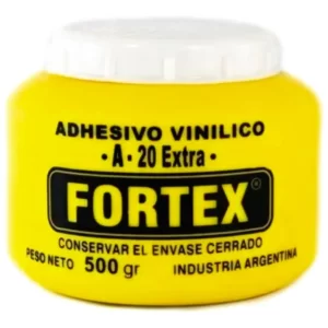 adhesivo vinílico fortex a 20 500 grs uso profesional