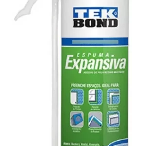 espuma de poliuretano expansiva tekbond 500ml / 320g