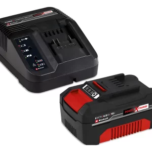 tarter kit einhell 18v cargador + batería 2.5 ah power x change