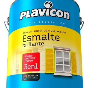 ESMALTE SINTETICO 1 LT ALUMINIO	PLAVICON
