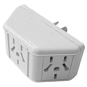 adaptador triple multinorma pata plana ind. arg.