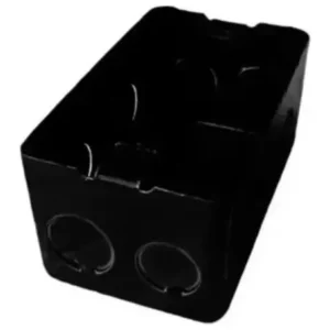 caja pvc embutir negra rect 10 x 5 ind. arg.