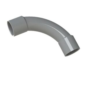 curva pvc gris 16 mm kalop