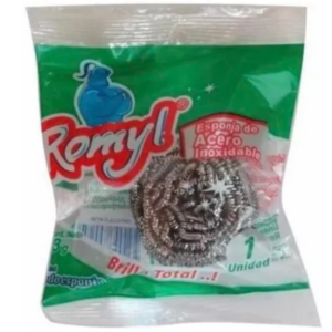 esponja acero 13g romyl