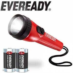 linterna led 2 pilas grandes eveready