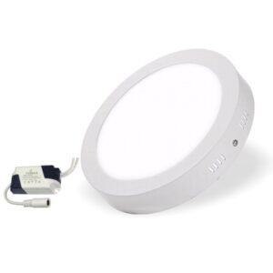 panel led redondo 6 w fria nova