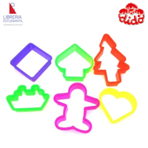moldes cortantes plasticos formas varias ind. arg.