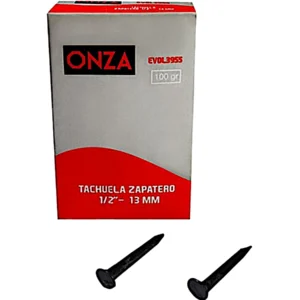 tachuela zapatero 1/2" 13mm x 100g caja onza
