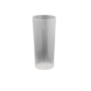 vaso plastico trago largo transp x 280 cc koval plast
